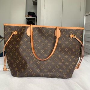 Louis Vuitton Neverfull Tote Monogram Canvas MM